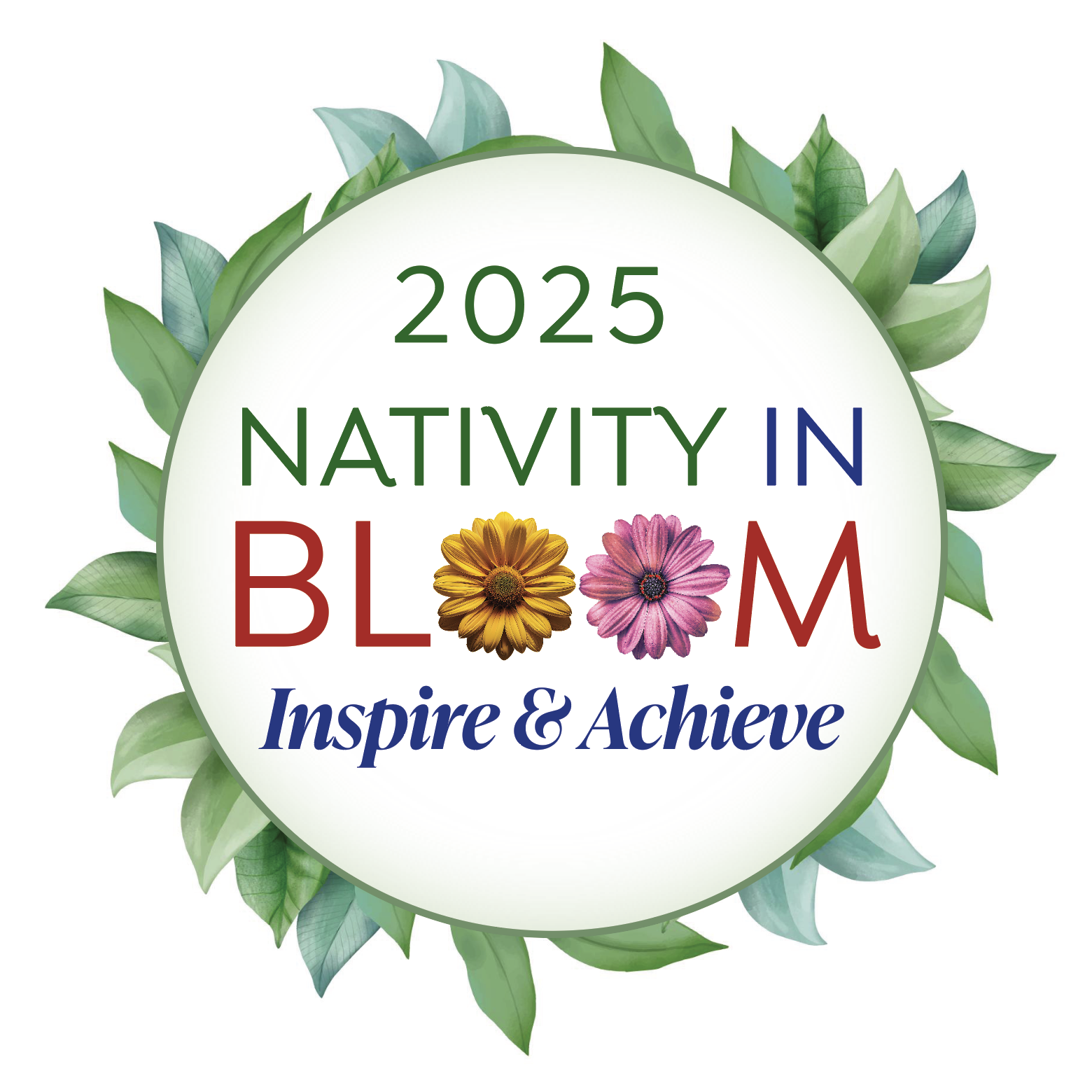 2025 Nativity In Bloom - logo